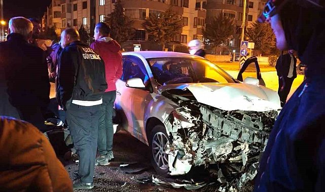 Elazığ'da trafik kazası: 2 yaralı