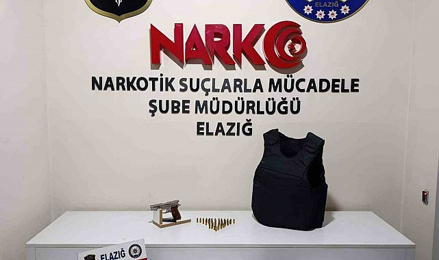 Elazığ'da uyuşturucuyla mücadele: 1 tutuklama