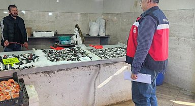 Emet'te balıkçılara yönelik denetim yapıldı