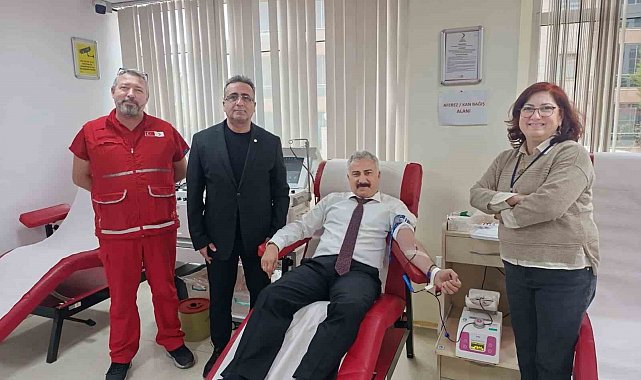 Emniyet Müdürü Aktaş'tan 23'üncü kan bağışı