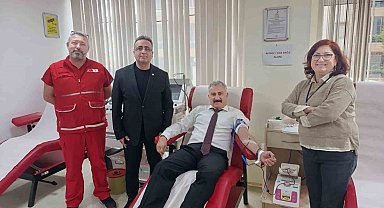 Emniyet Müdürü Aktaş'tan 23'üncü kan bağışı