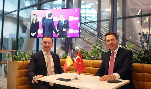 Enerji ve Tabii Kaynaklar Bakanı Bayraktar, Romanyalı mevkidaşı Ivan ile bir araya geldi