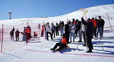 Erciyes, Geleneksel Kızak Türkiye Şampiyonası'na ev sahipliği yaptı