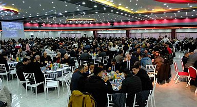 Erzincan TSO'nun iftar programı yoğun katılımla gerçekleştirildi