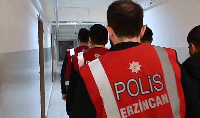 Erzincan'da aranan 7 hükümlü yakalandı