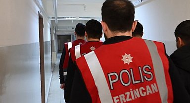 Erzincan'da aranan 7 hükümlü yakalandı