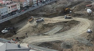 Erzincan'da Merkez Çarşısı'nda kentsel dönüşüm sürüyor