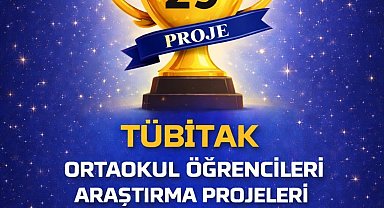 Erzurum, TÜBİTAK ortaokul proje yarışmasında bölge birincisi oldu