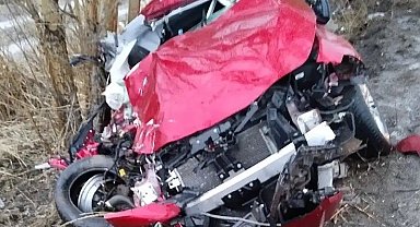 Erzurum'da feci kaza; 2 ölü, 5 yaralı