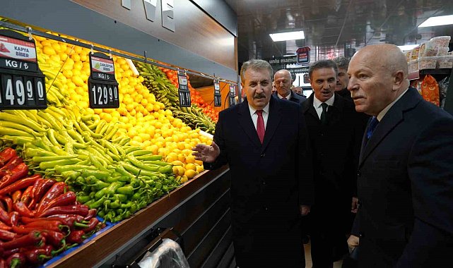 Erzurum'da halk pazarlarının 14. şubesi açıldı