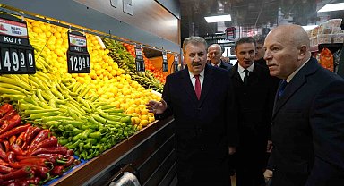 Erzurum'da halk pazarlarının 14. şubesi açıldı