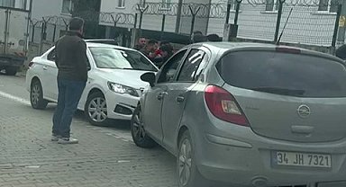 Esenyurt'a yol verme kavgasında kadınlar birbirine girdi