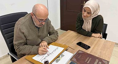 Esenyurt'ta yeni hattatlar yetişiyor