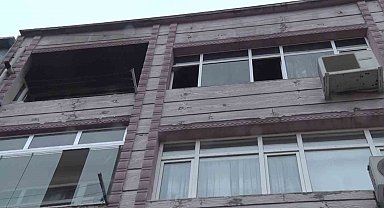 Eşini öldürüp evi ateşe verdi