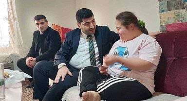 Etimesgut'ta down sendromlu bireyler unutulmadı