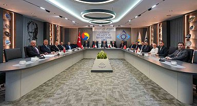 ETSO yönetimi toplandı