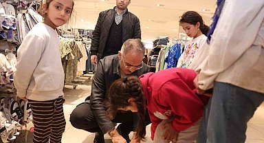 Eyyübiye'de yetim çocuklar bayramlık heyecanı yaşadı