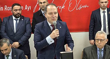 Fatih Erbakan Yozgat'ta vatandaşlarla iftar sofrasında buluştu