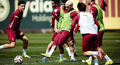 Galatasaray, Trabzonspor maçı hazırlıklarına devam etti