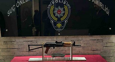 Gaziantep'te 1 adet tüfek ile 21 adet fişek ele geçirildi: 1 gözaltı