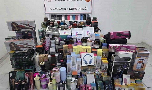Gaziantep'te 3 milyon TL değerinde kaçak malzeme ele geçirildi