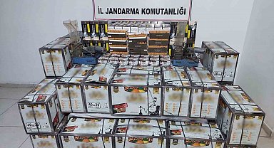 Gaziantep'te 800 bin TL değerinde kaçak nargile malzemeleri ele geçirildi