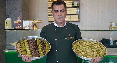 Gaziantep'te baklavacılarda bayram yoğunluğu: Günlük üretim 20 tona ulaştı