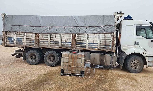 Gaziantep'te bin 980 litre kaçak akaryakıt ele geçirildi