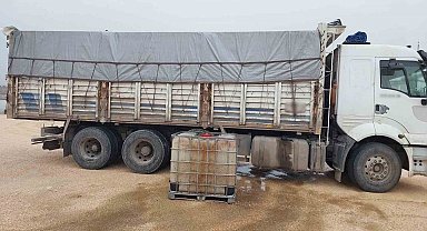 Gaziantep'te bin 980 litre kaçak akaryakıt ele geçirildi
