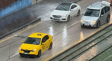 Gaziantep'te sağanak yağış etkili oldu
