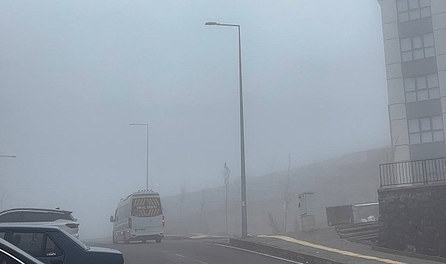 Gaziantep'te sis etkili oldu