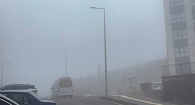 Gaziantep'te sis etkili oldu