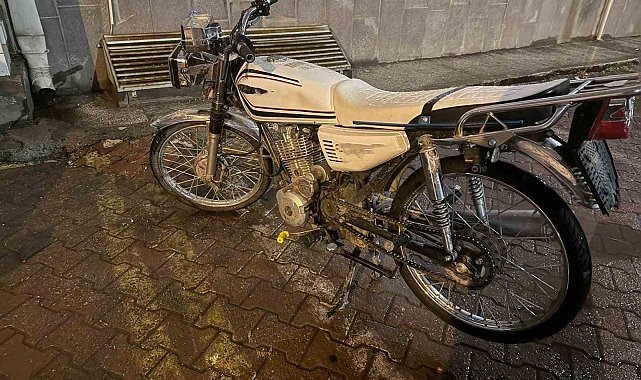 Gemerek'te çalıntı motosiklet operasyonu: 2 şüpheli tutuklandı