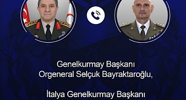 Genelkurmay Başkanı Bayraktaroğlu, İtalyan mevkidaşı ile görüştü