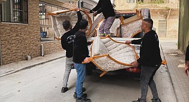 Germencik Belediyesi'nin ihtiyaç sahiplerine eşya desteği sürüyor
