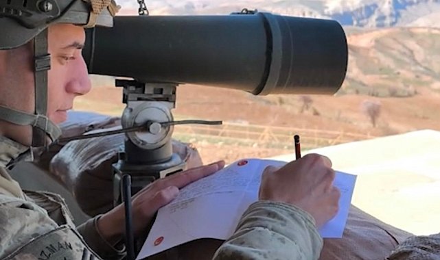 Giresunlu öğrencilerden Siirt'teki jandarmaya duygulandıran mektup