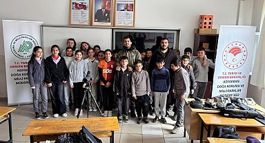 Gölbaşı'nda öğrencilere doğa koruma eğitimi verildi