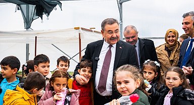 Gölbaşı'nda yerli ata tohumları toprakla buluştu