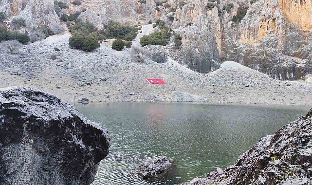 Gümüşdere Obruğu yeniden suya kavuştu