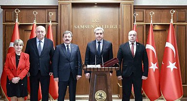 Gürcistan heyeti Samsun'da: Dostluk bağları pekişti