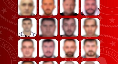 Gürcistan'da düzenlenen ortak operasyonda kırmızı bülten ve ulusal seviyede aranan 16 suçlu yakalandı