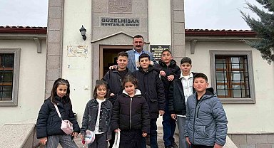 Güzelhisar Mahallesi muhtarından anlamlı bayram buluşması