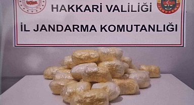 Hakkari'de tırda 15 kilo 263 gram metamfetamin ele geçirildi