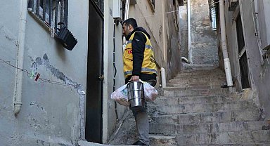 Haliliye'de evlere iftar ikramı devam ediyor