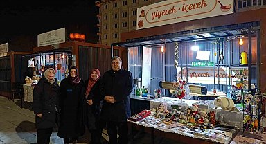 Halk Eğitim Merkezi stantları Ramazan'da da hizmet veriyor