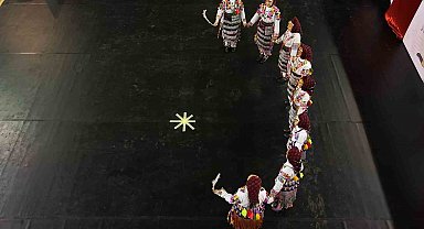 Halk oyunları yarışmasında hünerler sergilendi, kültürel değerler tanıtıldı