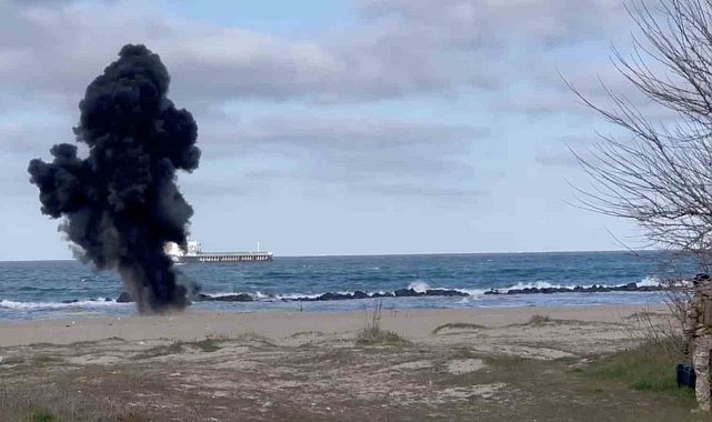 Halk plajındaki İHA, S.A.S. timleri tarafından imha edildi