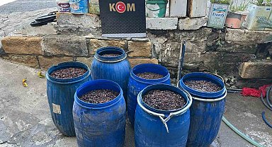 Hatay'da 790 litre kaçak alkol ele geçirildi