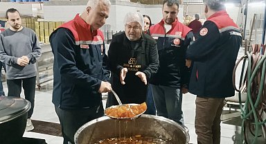 Hatay'da coğrafi işaretli kabak tatlısı üretimi yapan işetme denetlendi
