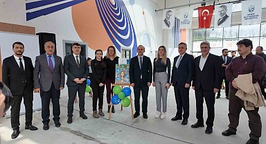 Hatay'da küçük ressamlar tuvallerinde suyu anlattı